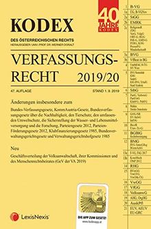 KODEX Verfassungsrecht 2019/20