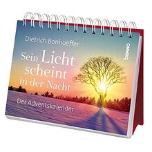 Sein Licht scheint in der Nacht: Der Adventskalender: Der Adventskalender. Aufstellbuch.