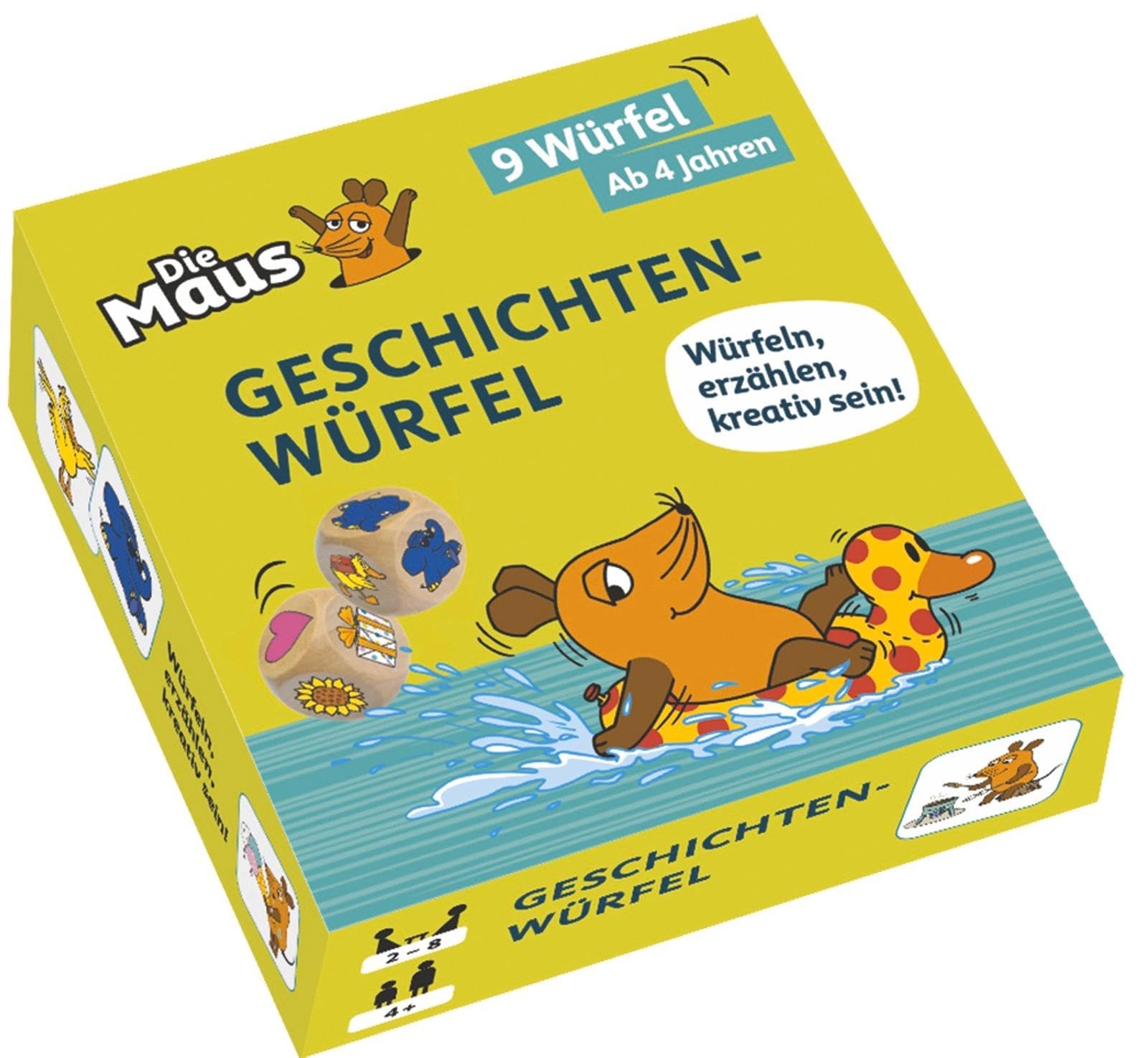 Geschichtenwürfel: Würfeln, erzählen, kreativ sein!