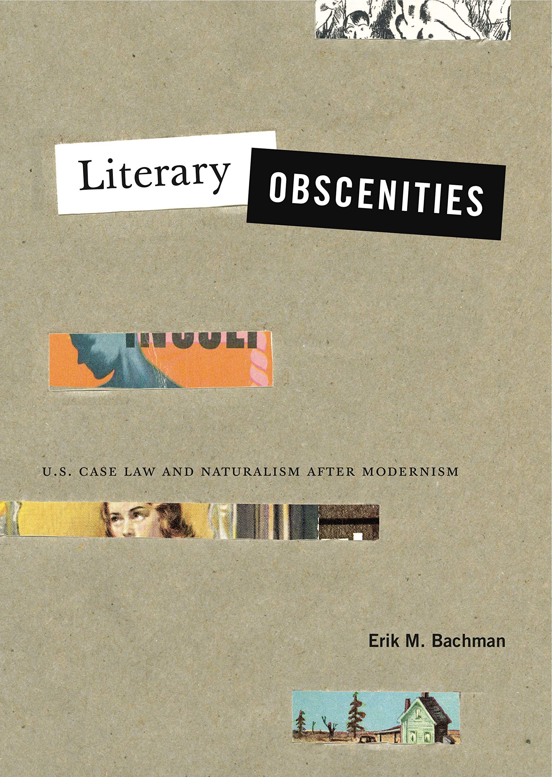 Bachman, Erik M. Literary Obscenities, U.S. Case Law And Naturalism After Modernism (Refiguring Modernism, Band 25)