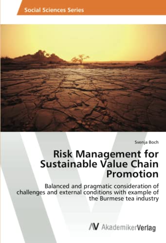 Risk Management for Sustainable Value Chain Promotion: Balanced and pragmatic consideration of challenges and external conditions with example of the Burmese tea industry
