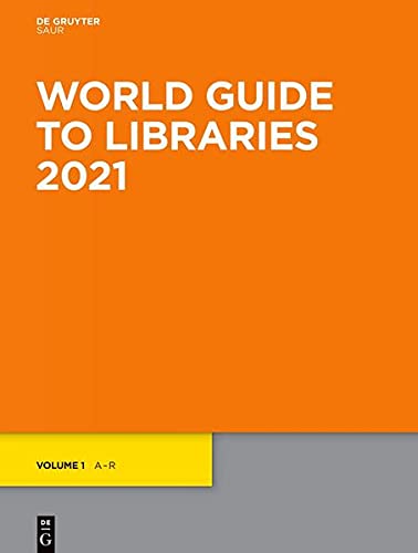 World Guide to Libraries, Ed. 36, World Guide to Libraries Ed. 36