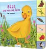 Elli, die kleine Ente: Im Sommer | Jahreszeiten-Pappebuch mit Griff-Register
