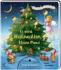 Es wird Weihnachten, kleine Maus: | Weihnachtsbilderbuch zum Mitmachen für Kinder ab 18 Monaten mit Puste-Licht und LED-Lämpchen (Mein Puste-Licht-Buch)