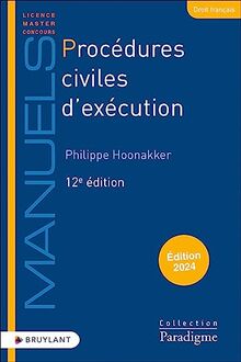 Procédures civiles d'exécution : 2024