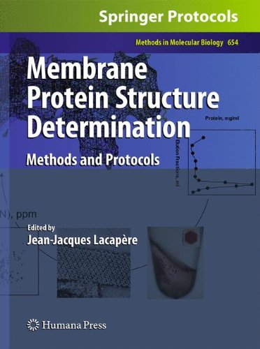 Membrane Protein Structure Determination: Methods and Protocols (Methods in Molecular Biology)