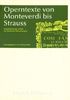 Operntexte von Monteverdi bis Strauss (PC+MAC)
