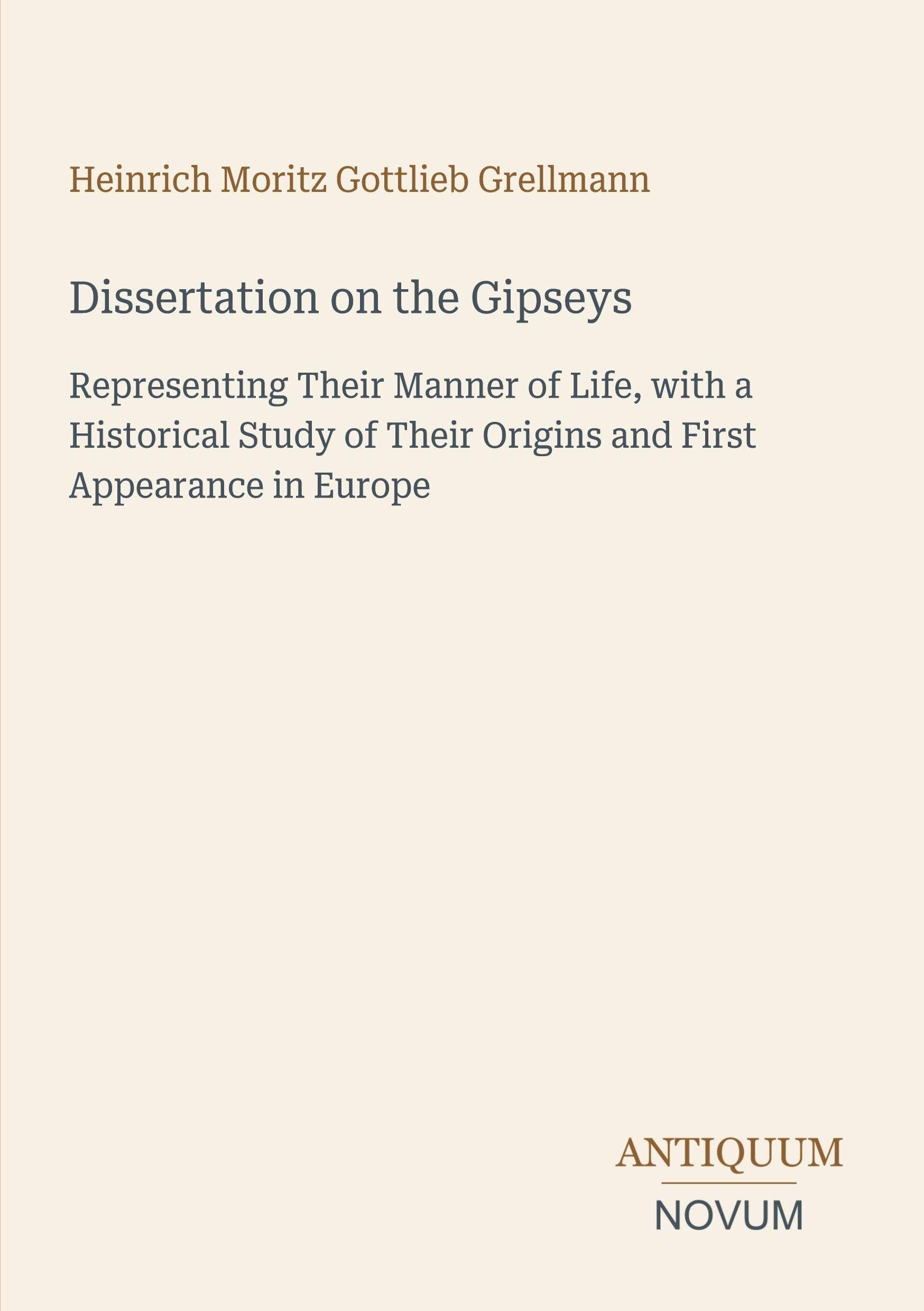 Dissertation on the Gipseys