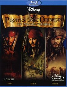 Pirates of the Caribbean - Die Piraten-Trilogie (6 Blu-rays) [Blu-ray]