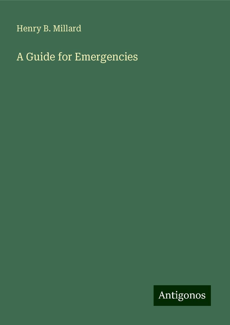 A Guide for Emergencies