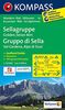 Sellagruppe - Gröden - Seiseralm / Gruppo di Sella - Val Gardena - Alpe di Siusi: Wanderkarte mit Kurzführer dt. /ital., Radwegen und alpinen ... 1:50000 (KOMPASS-Wanderkarten, Band 59)