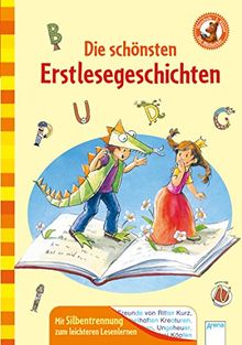 Die schönsten Erstlesegeschichten: Der Bücherbär: Allererstes Lesen. Sonderausgabe mit Silbentrennung