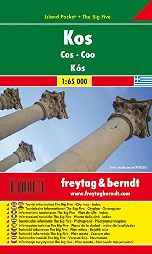 Freytag Berndt Autokarten, Kos, Island Pocket + The Big Five - Maßstab 1:65.000 (freytag & berndt Auto + Freizeitkarten)