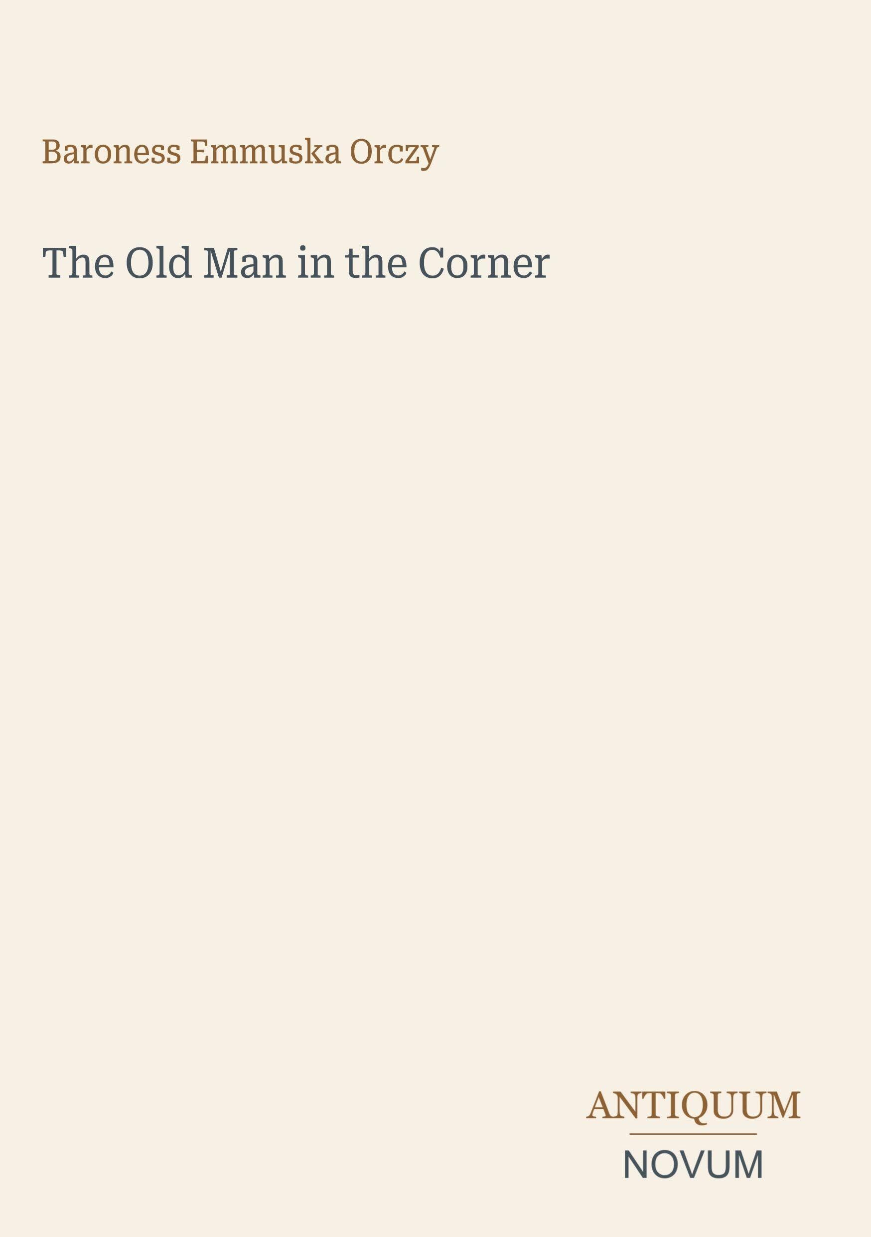 The Old Man in the Corner