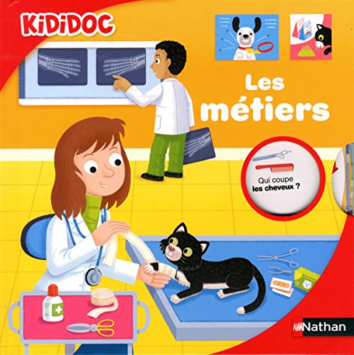 Les m&eacute;tiers - Livre anim&eacute; Kididoc - D&egrave;s 4 ans (34)