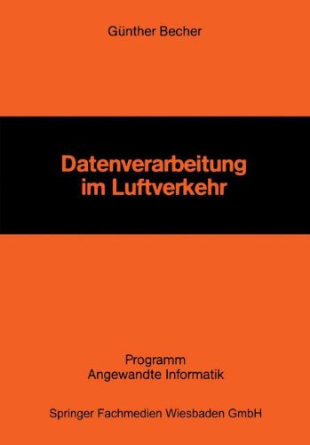 Datenverarbeitung im Luftverkehr (Programm Angewandte Informatik)