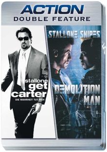 Get Carter - Die Wahrheit tut weh / Demolition Man (im Steelcase) [2 DVDs] von Stephen Kay, Marco Brambilla  | DVD | Zustand sehr gut