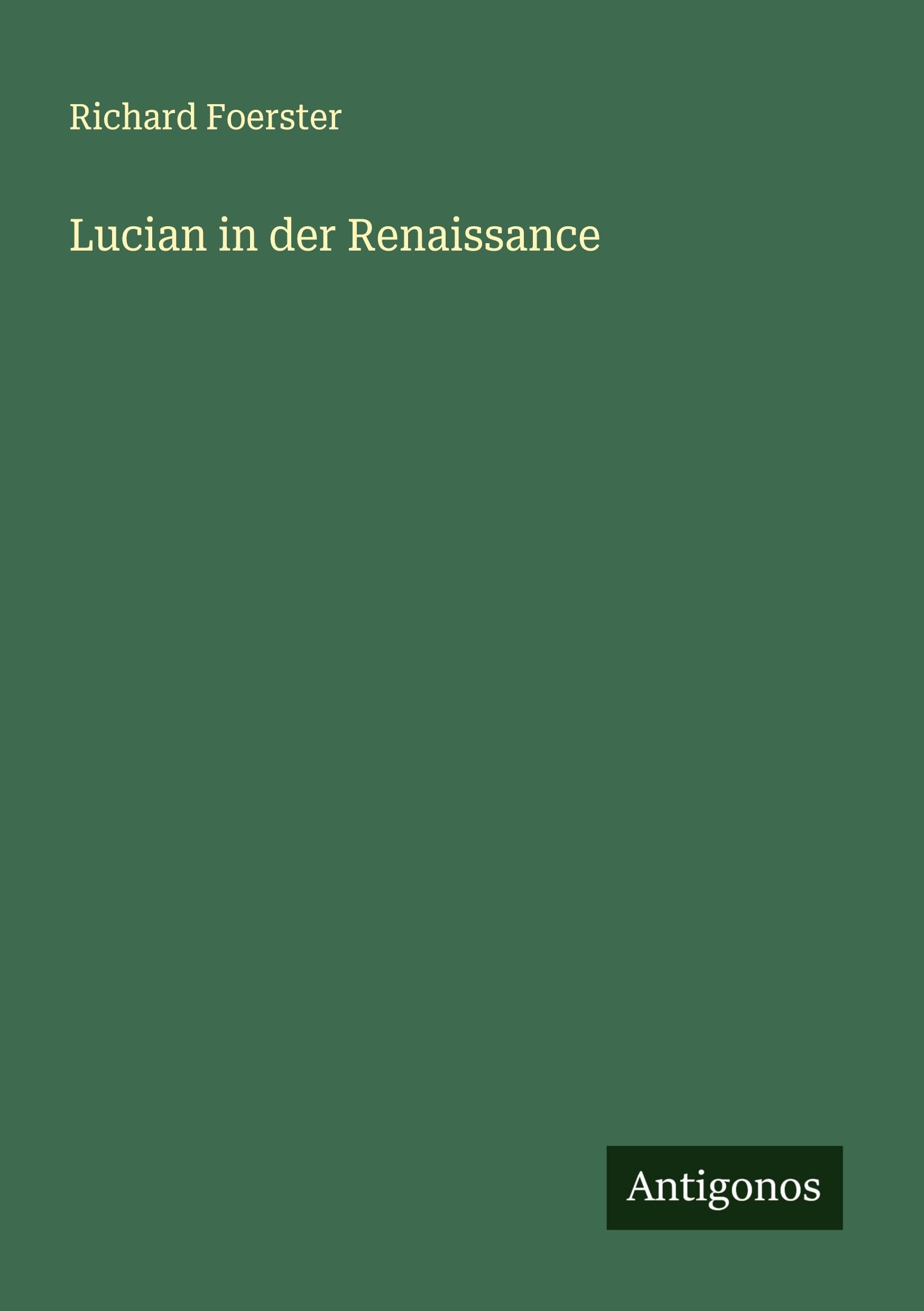 Lucian in der Renaissance