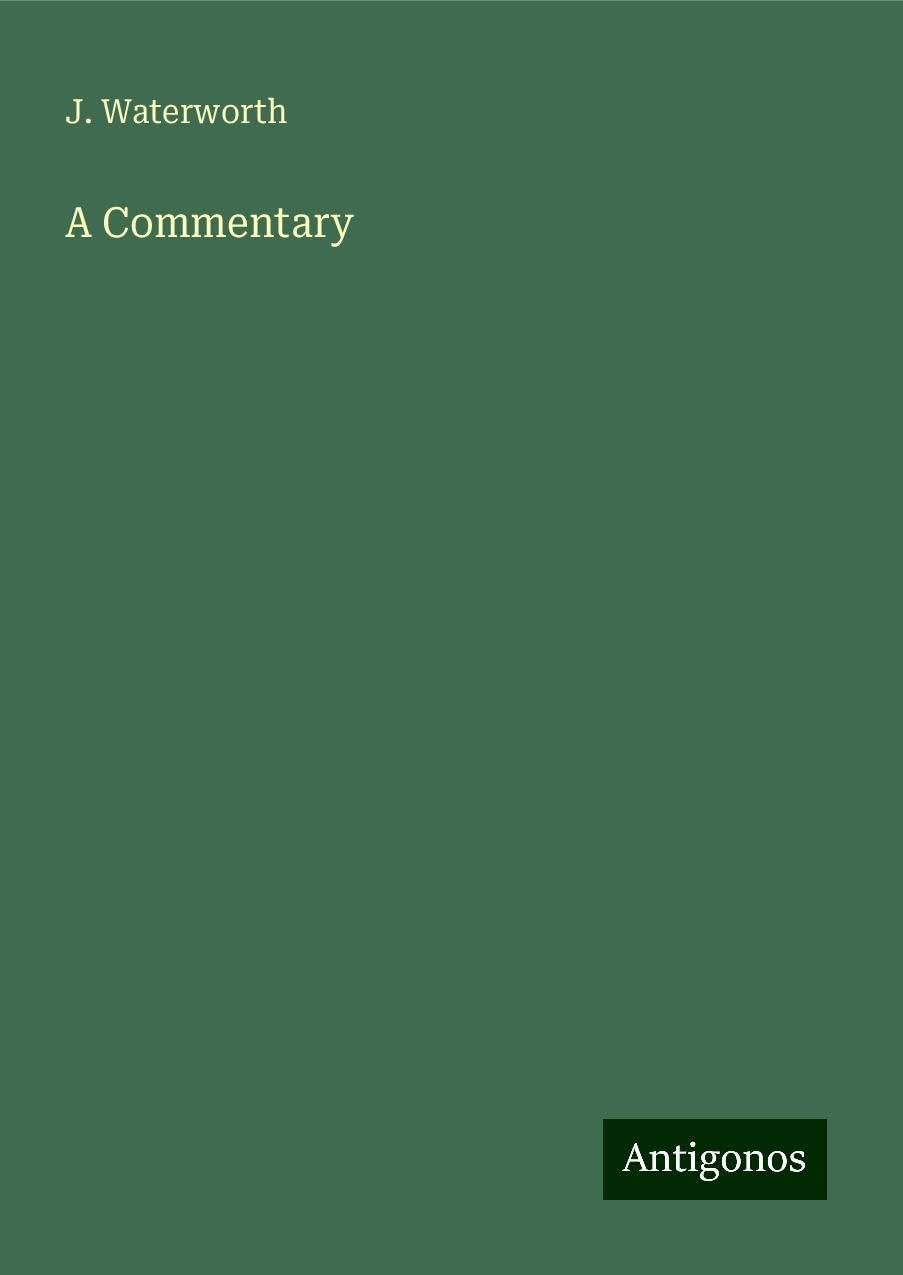A Commentary