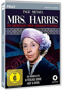 Mrs. Harris - Die Abenteuer einer Londoner Putzfrau / Die komplette 6-teilige Serie mit Inge Meysel (Pidax Serien-Klassiker) [6 DVDs]
