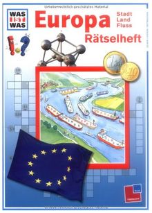 Was ist was: Rätselheft Europa, Stadt, Land, Fluss