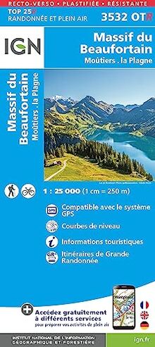 Massif du Beaufortin / Moûtiers / La Plagne (3532OTR) (TOP 25R)