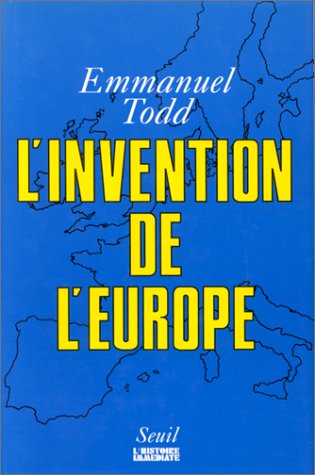 L'invention De L'europe
