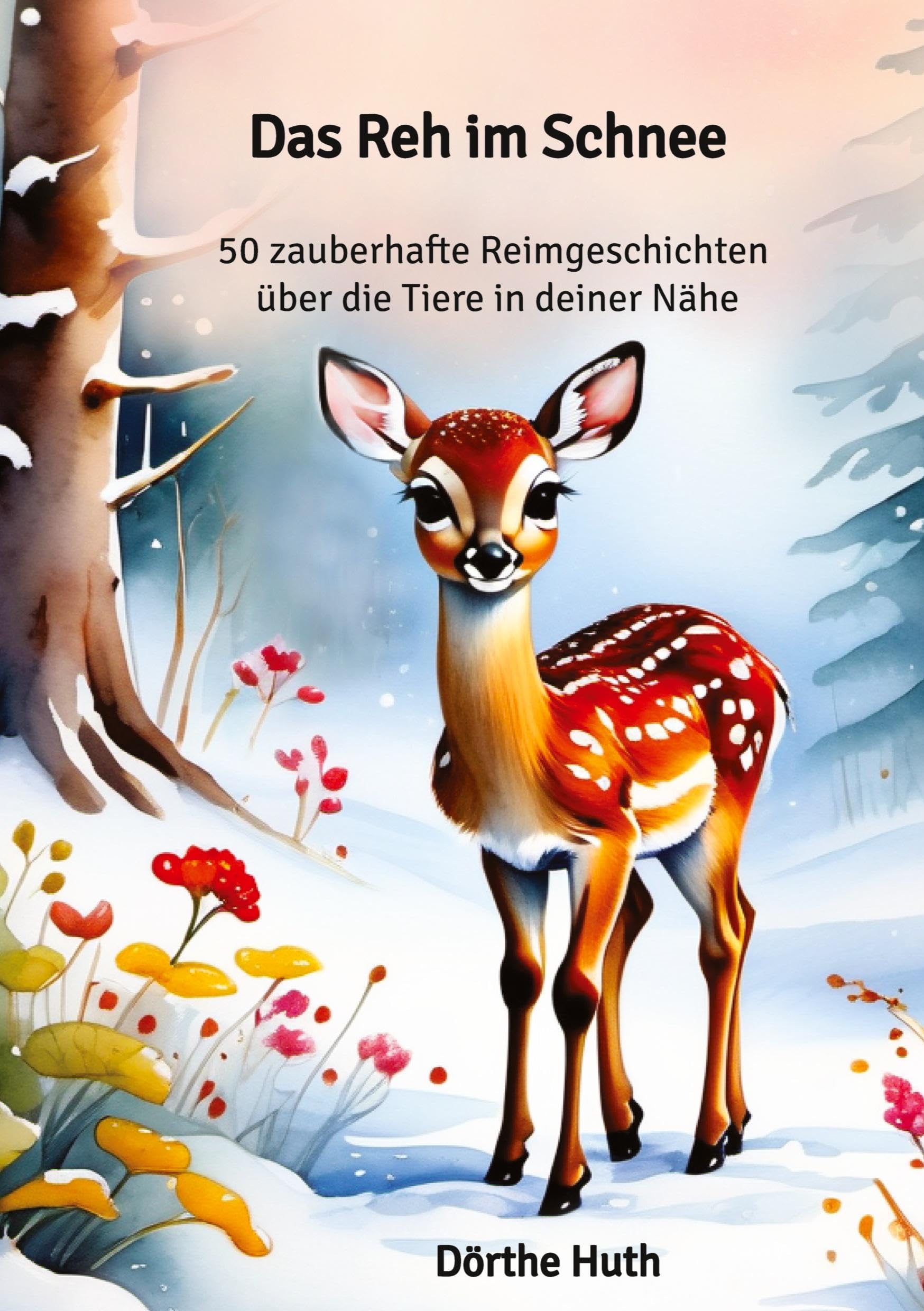 Das Reh im Schnee: 50 zauberhafte Reimgeschichten über die Tiere in deiner Nähe