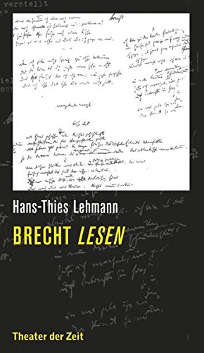 Brecht lesen - Hans-Thies Lehmann Kartoniert (TB)
