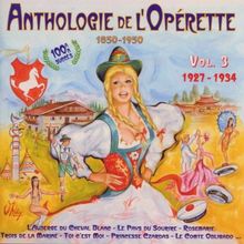 Anthologie der Operette Vol. 3 (1927-1934)