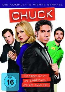 Chuck - Die komplette vierte Staffel [5 DVDs]