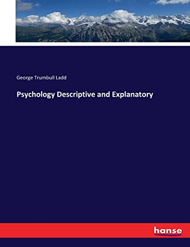 Psychology Descriptive and Explanatory