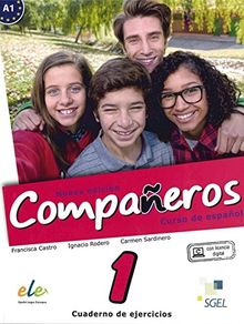 Compañeros Nuevo 1: Curso de español / Arbeitsbuch - Cuaderno de ejercicios (con licencia digital)