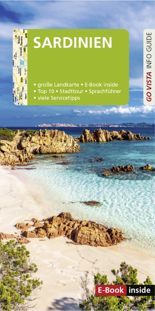 GO VISTA: Reiseführer Sardinien: Mit Faltkarte und E-Book inside (Go Vista Info Guide)