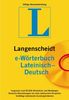 Langenscheidt e-Wörterbuch Latein-Deutsch