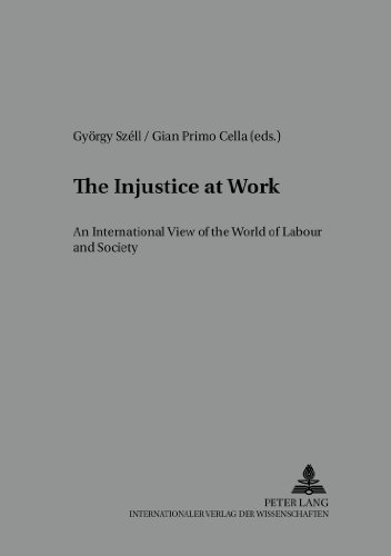 The Injustice at Work: An International View on the World of Labour and Society (Arbeit - Technik - Organisation - Soziales / Work - Technology - Organization - Society)