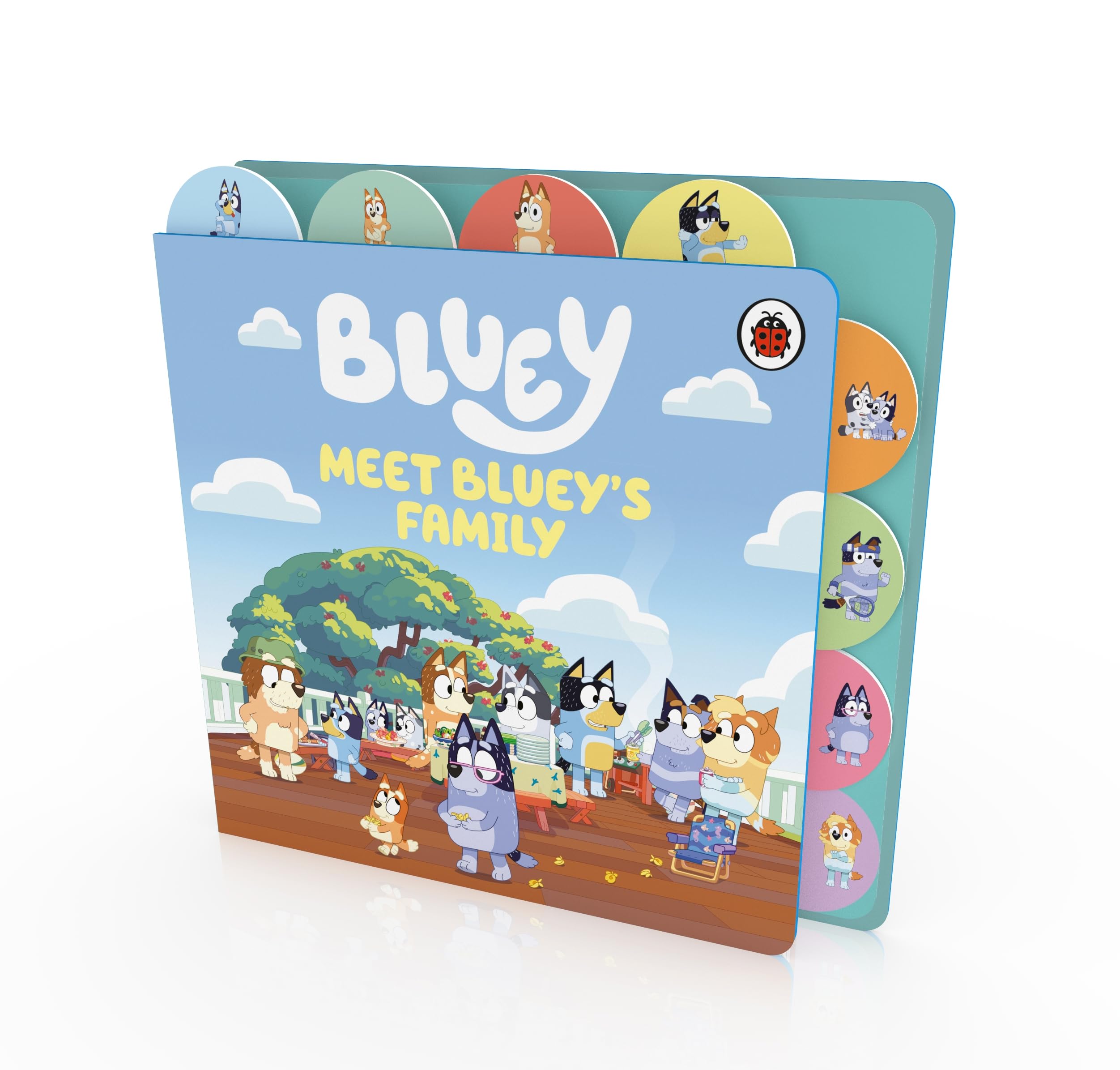 Bluey: Bluey: Meet Bluey's Family: Tabbed Board Book