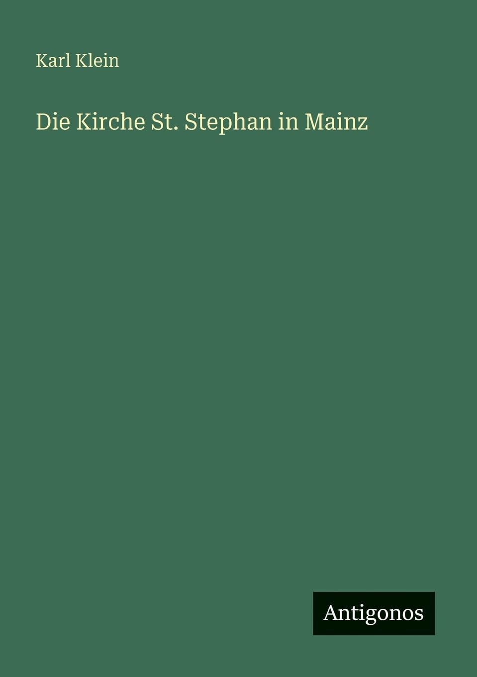 Die Kirche St. Stephan in Mainz