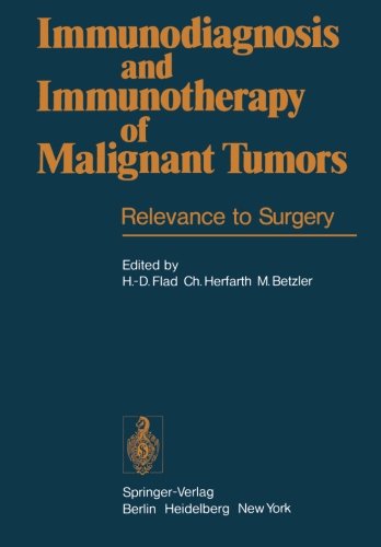 Immunodiagnosis and Immunotherapy of Malignant Tumors: Relevance to Surgery