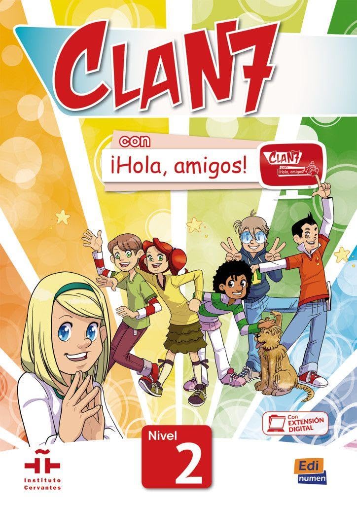 Clan 7 con ¡Hola, amigos! 2. Kursbuch + Code