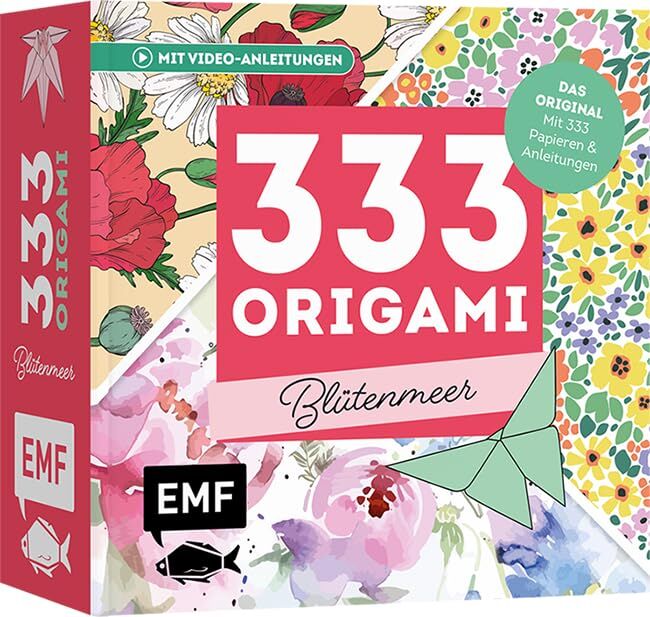 333 Origami - Blütenmeer - Florales Faltvergnügen für Blumen-Fans