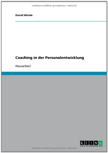 Coaching in der Personalentwicklung
