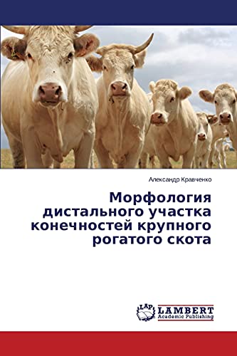 Морфология дистального участка конечностей крупного рогатого скота