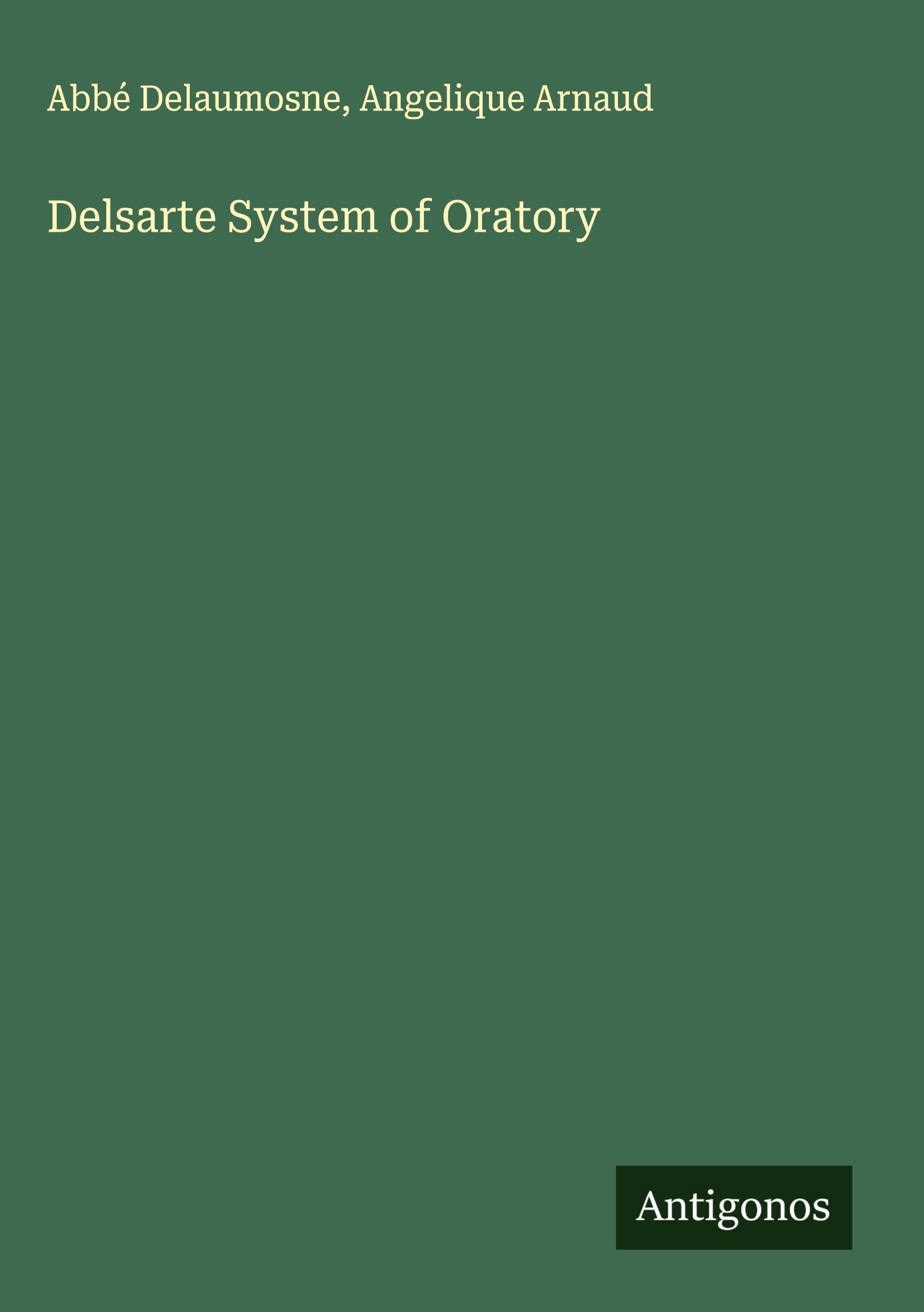 Delsarte System of Oratory