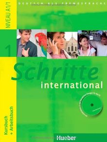 Schritte international 1: Deutsch als Fremdsprache / Kursbuch + Arbeitsbuch mit Audio-CD zum Arbeitsbuch und interaktiven Übungen