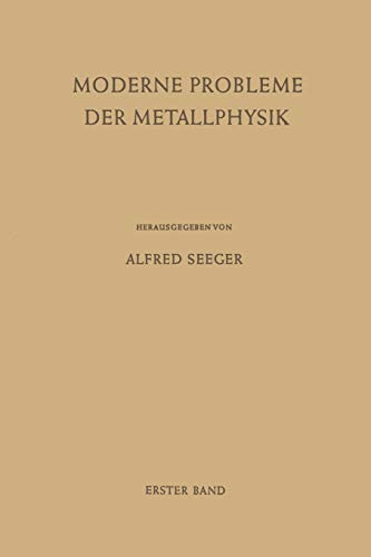 Fehlstellen, Plastizität, Strahlenschädigung und Elektronentheorie
