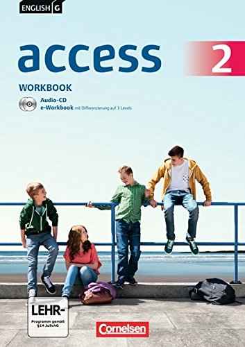 Jennifer Seidl - GEBRAUCHT English G Access - Allgemeine Ausgabe Band 2 6 Schuljahr - Workbook mit CD-ROM (e-Workbook) und Audio-CD - Preis vom 02082023 050232 h