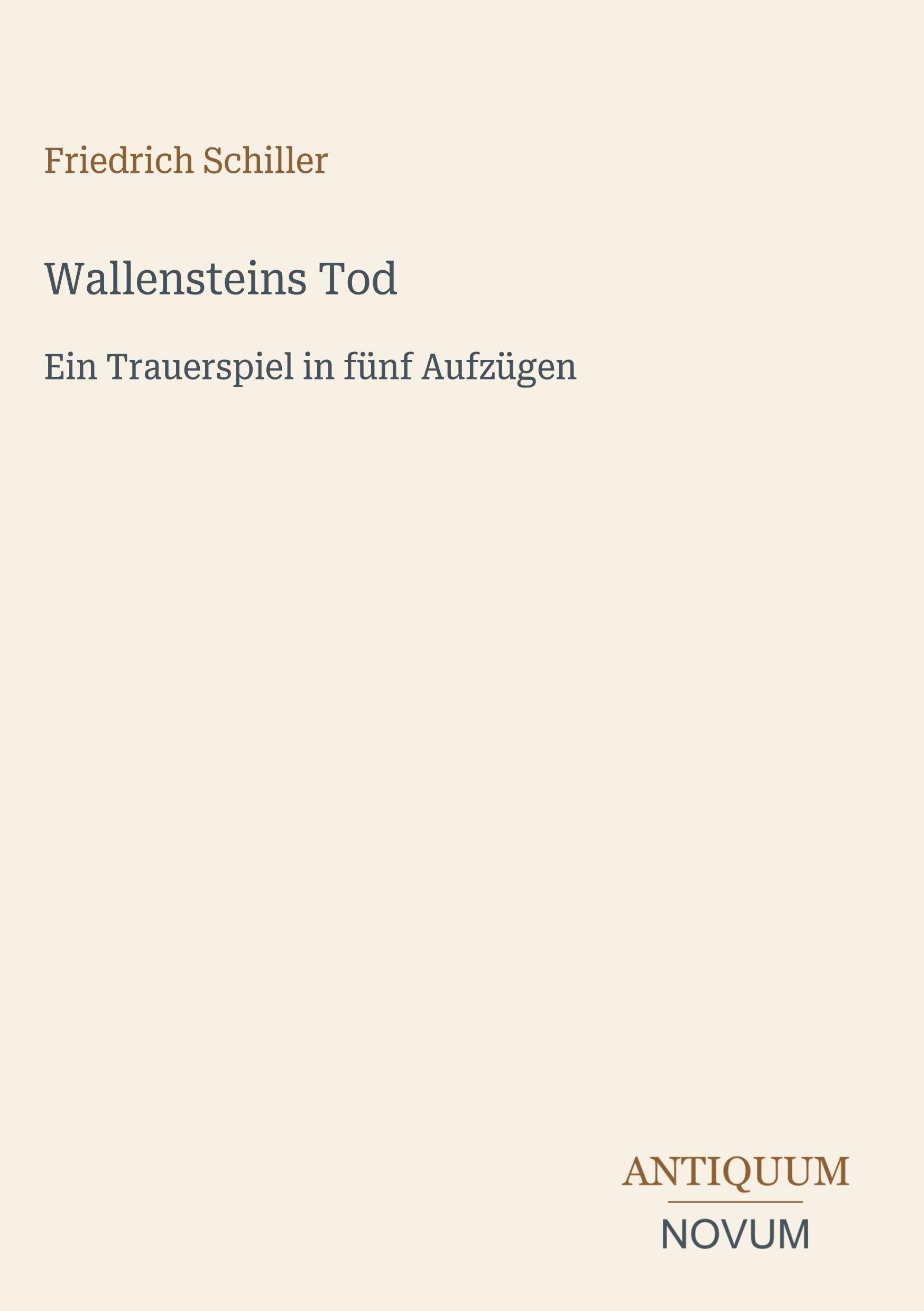 Wallensteins Tod