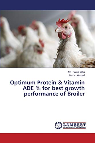 Optimum Protein & Vitamin ADE % for best growth performance of Broiler