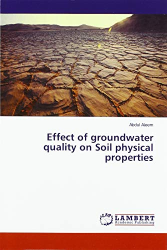 Effect of groundwater quality on Soil physical properties